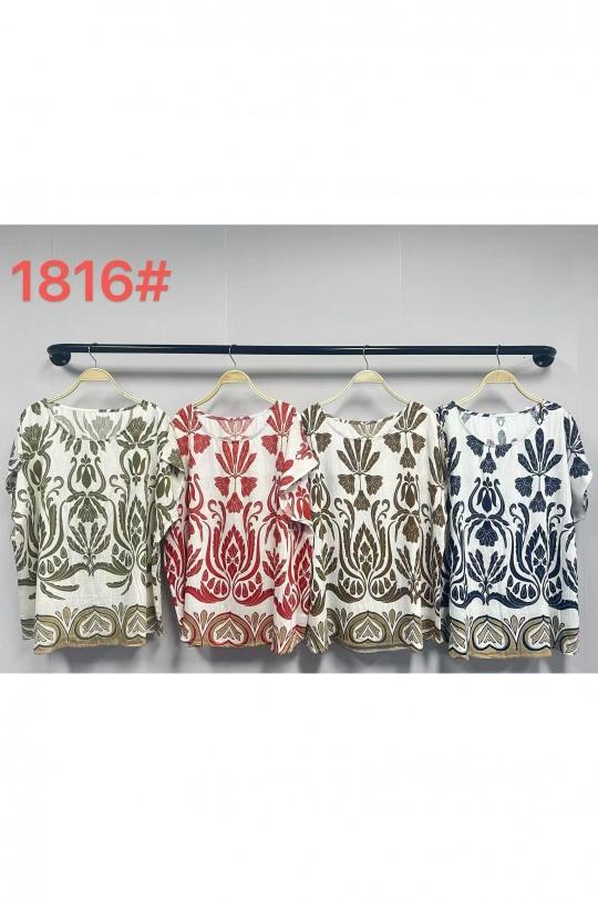 Blouses Femme Kaki POMELO PARIS CN 1816 Efashion Paris