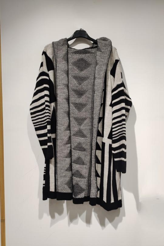 Gilets Femme Blanc POMELO PARIS GORRO GILET 82101 Efashion Paris