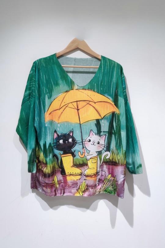 Tunics Women Multicolor POMELO PARIS NESS CAT G UMBERLA Efashion Paris