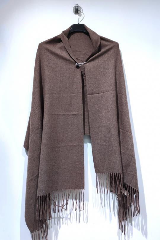 Sciarpe Accessori Chocolate POMELO PARIS CHAP TOUCHÉ CACHEMIR - PACK 3 PCS Efashion Paris