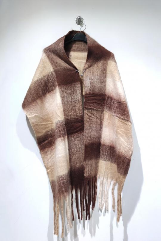 Sciarpe Accessori Chocolate POMELO PARIS CHAP MULTICOLOR Efashion Paris