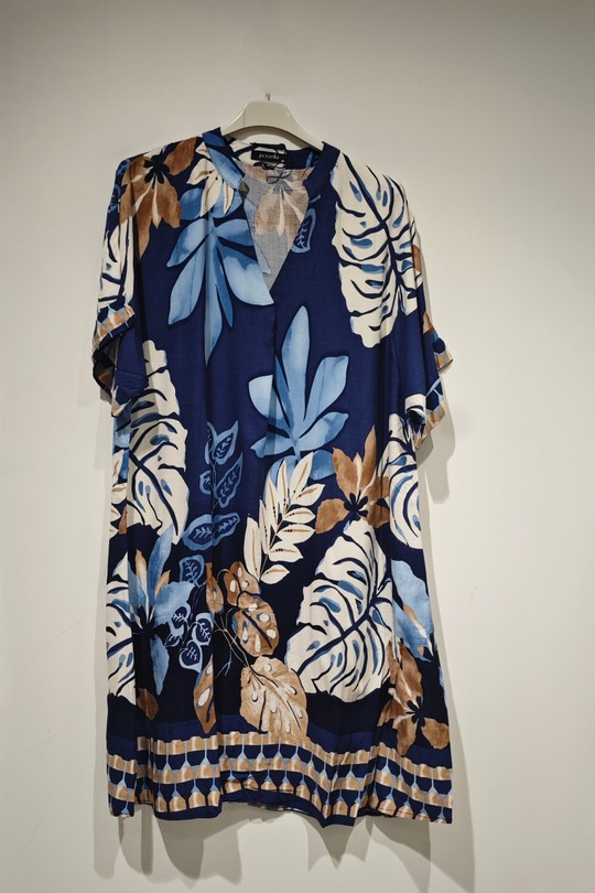 Tuniques Femme Olive POMELO PARIS Robe fluide palmier Efashion Paris
