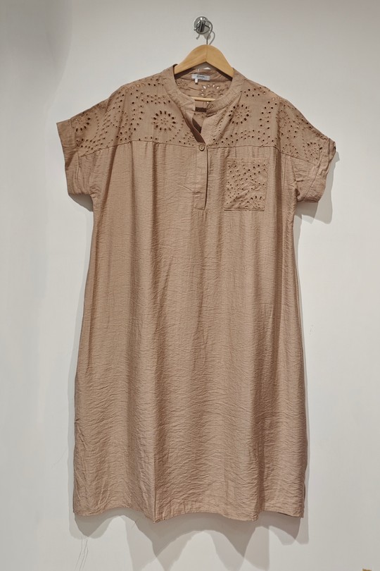 Robes mi-longues Femme Ecru POMELO PARIS POMELO 1837 Efashion Paris