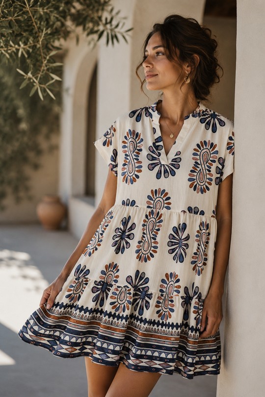 Robes courtes Femme Bleu POMELO PARIS POMELO 1826 Efashion Paris