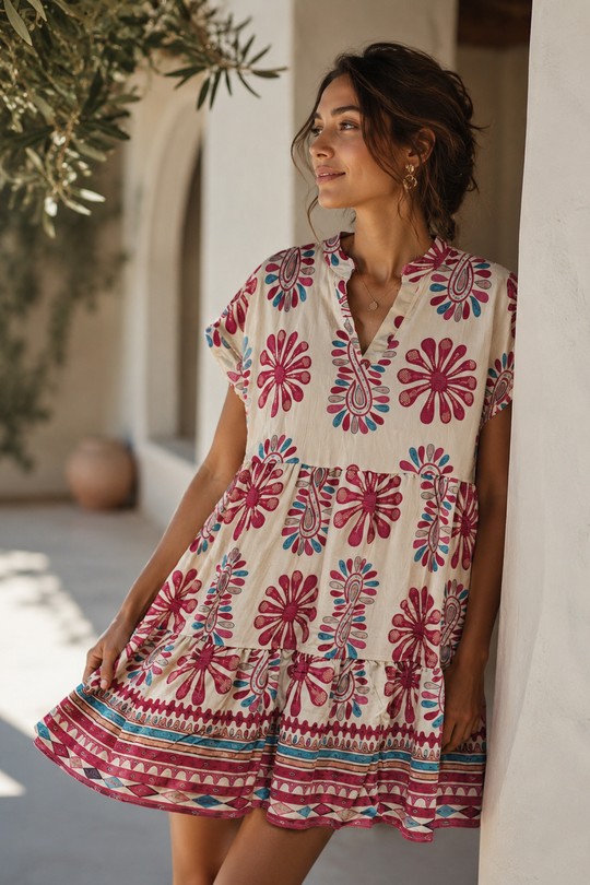 Robes courtes Femme Bleu POMELO PARIS POMELO 1826 Efashion Paris