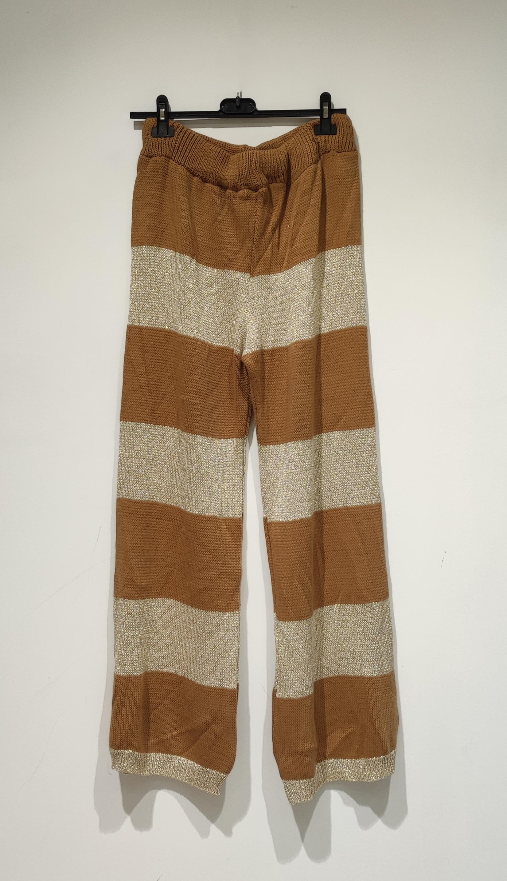 Pantalones Mujer Tan POMELO PARIS MONA PANTALON 23040 NEW COLLECTION #c Efashion Paris