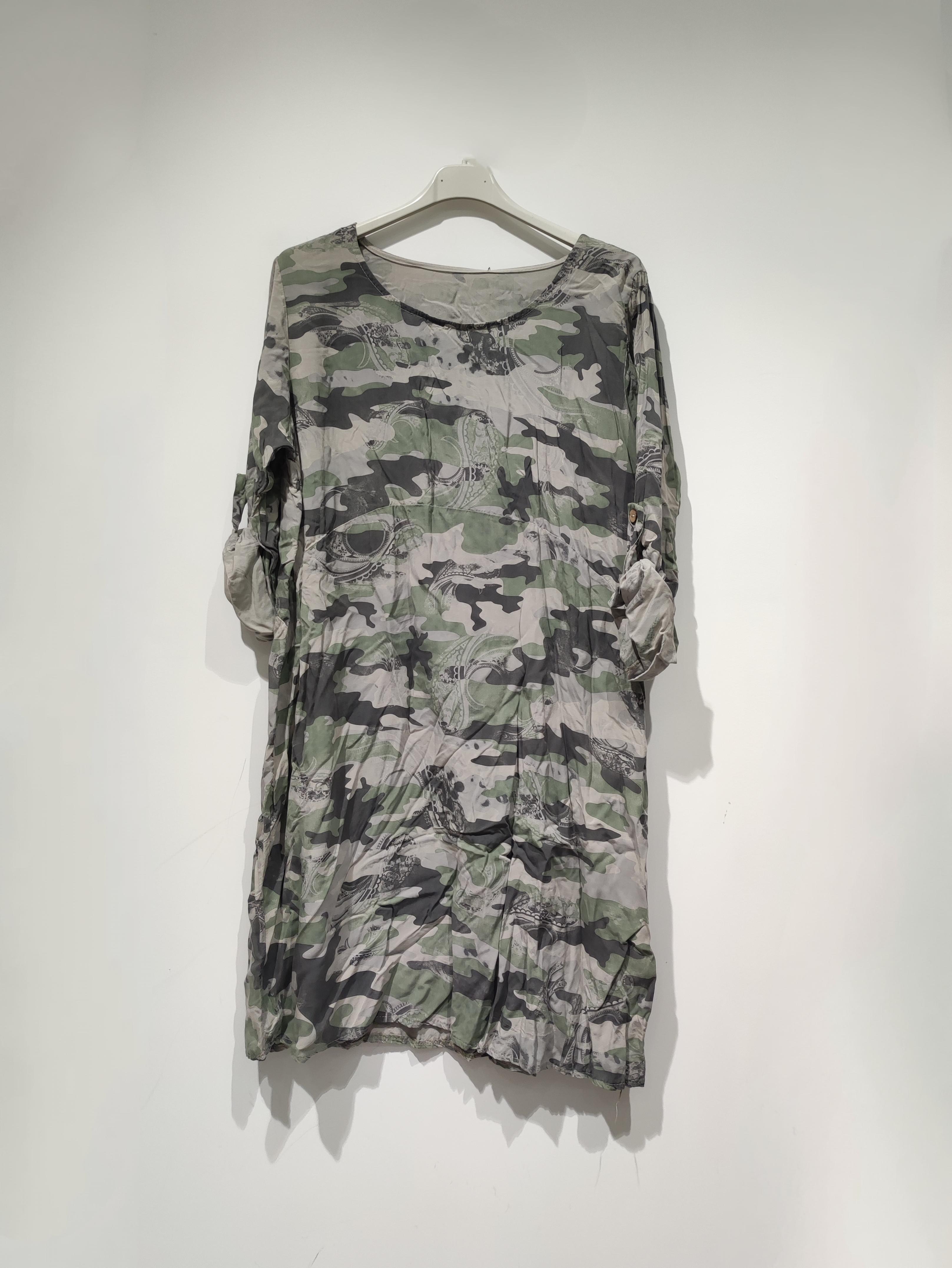 Robes courtes Femme Taupe POMELO PARIS ROBE MILITAIRE - PE25 #c Efashion Paris