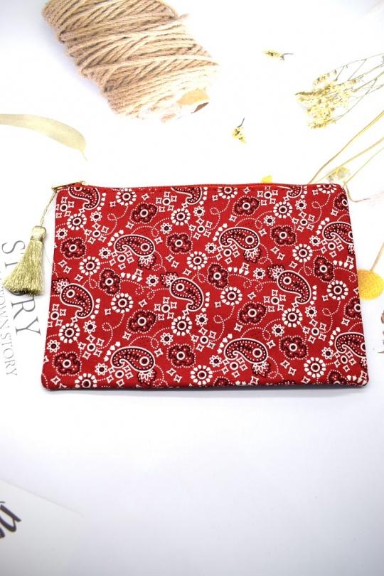 Clutch bags Bags Red Rouge Bonbons BG209 Efashion Paris