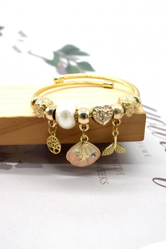 Pulseras Complementos FUCHSIA Rouge Bonbons BR544008 Efashion Paris