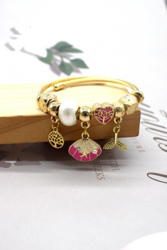 Pulseras Complementos FUCHSIA Rouge Bonbons BR544008 Efashion Paris
