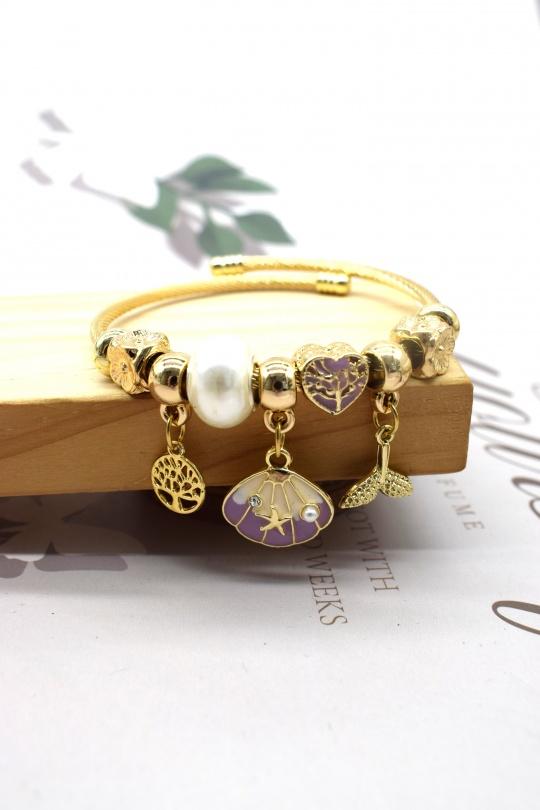 Pulseras Complementos FUCHSIA Rouge Bonbons BR544008 Efashion Paris