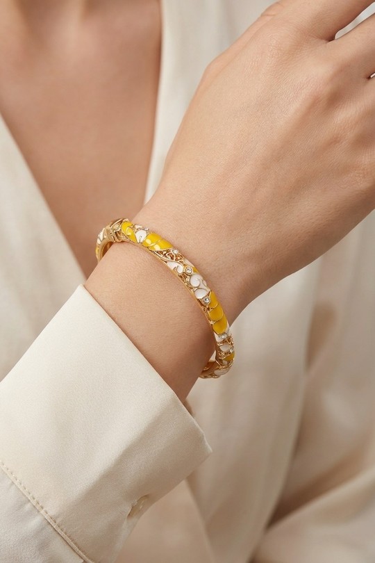 Bracelets Accessoires Jaune Rouge Bonbons BR051 Efashion Paris
