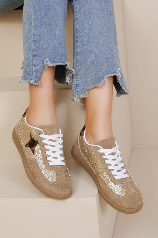 Baskets Chaussures Leopard WS Shoes B-6612 Efashion Paris