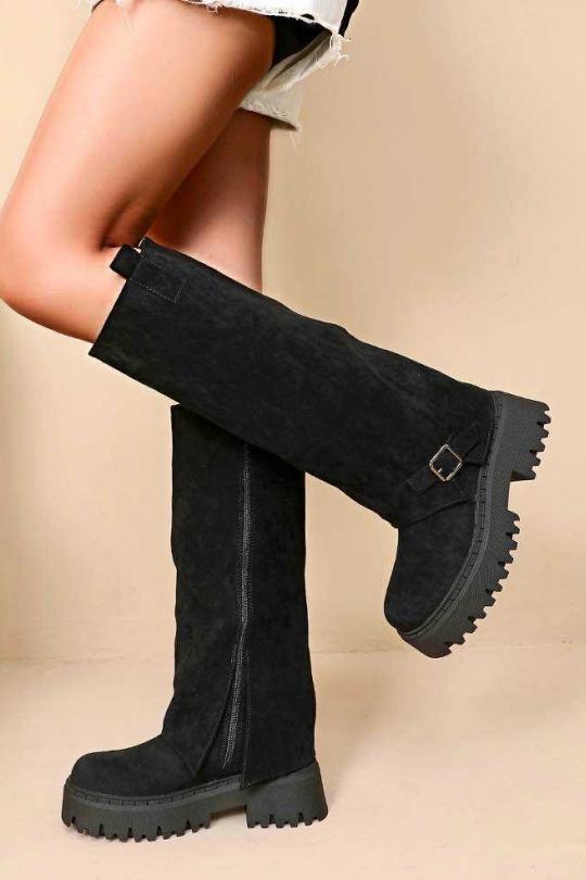 Bottes Chaussures Noir WS Shoes WZ-90 Efashion Paris