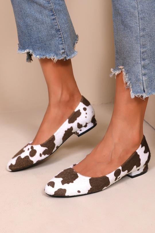 Ballerines Chaussures Vache WS Shoes H8-1037E Efashion Paris