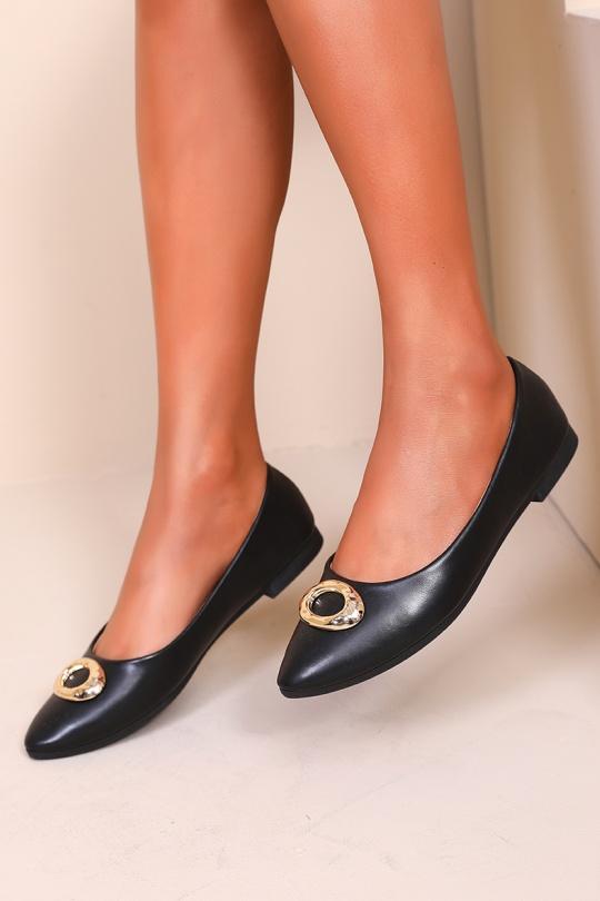 Ballerine Scarpe Black WS Shoes H8-970M Efashion Paris