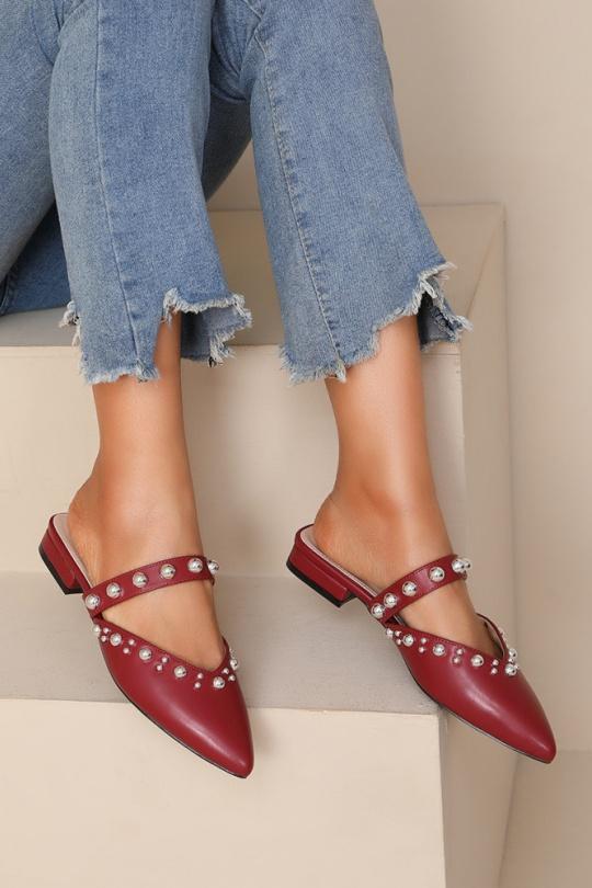 Sandales Chaussures Bordeaux WS Shoes (Joia) YK-1823 Efashion Paris