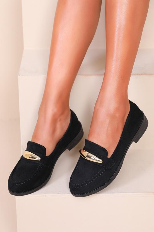 Mocassins Chaussures Noir WS Shoes (Joia) H8-973M Efashion Paris