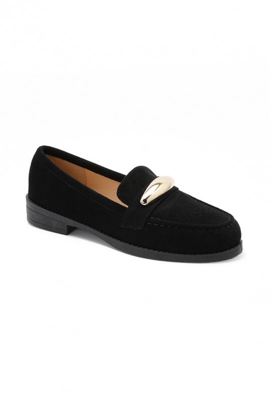 Mocassins Chaussures Noir WS Shoes (Joia) H8-973M Efashion Paris
