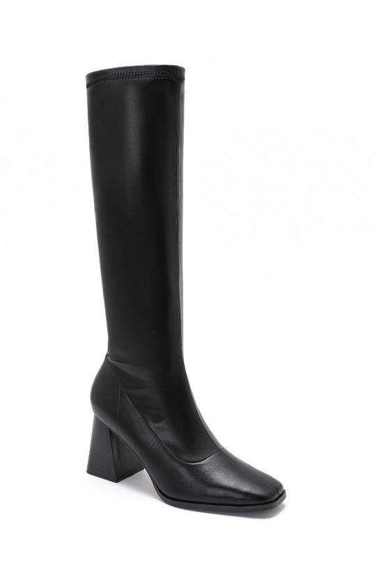 Bottes Chaussures Noir WS Shoes (Joia) H8-1061H Efashion Paris