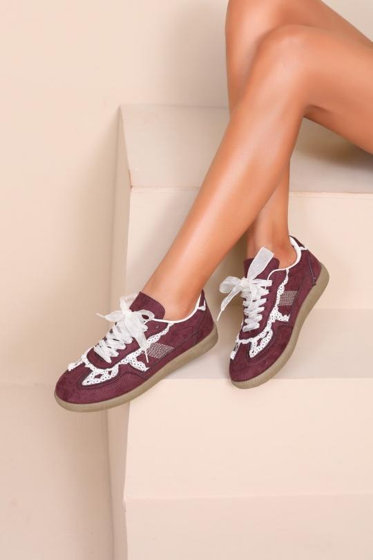 Baskets Chaussures Kaki WS Shoes (Joia) B-6618 Efashion Paris