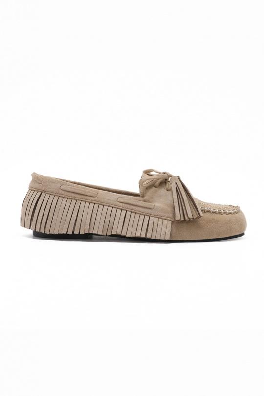 Mocassins Chaussures Taupe WS Shoes (Joia) H8-981 Efashion Paris