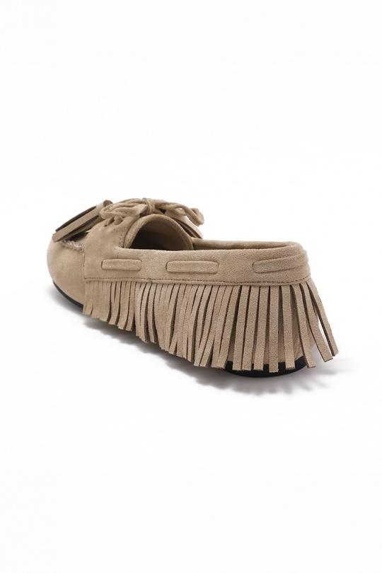 Mocassins Chaussures Taupe WS Shoes (Joia) H8-981 Efashion Paris