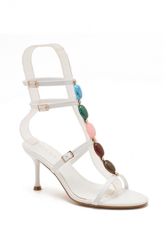 Sandales Chaussures Blanc WS Shoes (Joia) H8-1152H Efashion Paris