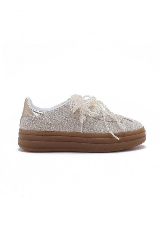 Baskets Chaussures Taupe WS Shoes (Joia) BH-2206 Efashion Paris