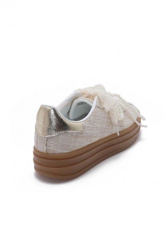 Baskets Chaussures Taupe WS Shoes (Joia) BH-2206 Efashion Paris