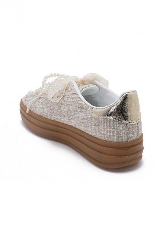 Baskets Chaussures Taupe WS Shoes (Joia) BH-2206 Efashion Paris