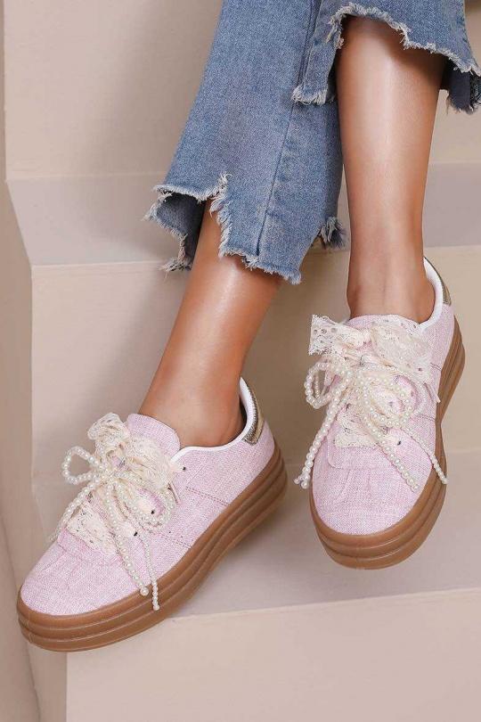 Baskets Chaussures Taupe WS Shoes (Joia) BH-2206 Efashion Paris