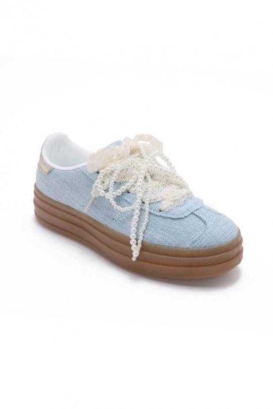 Baskets Chaussures Taupe WS Shoes (Joia) BH-2206 Efashion Paris