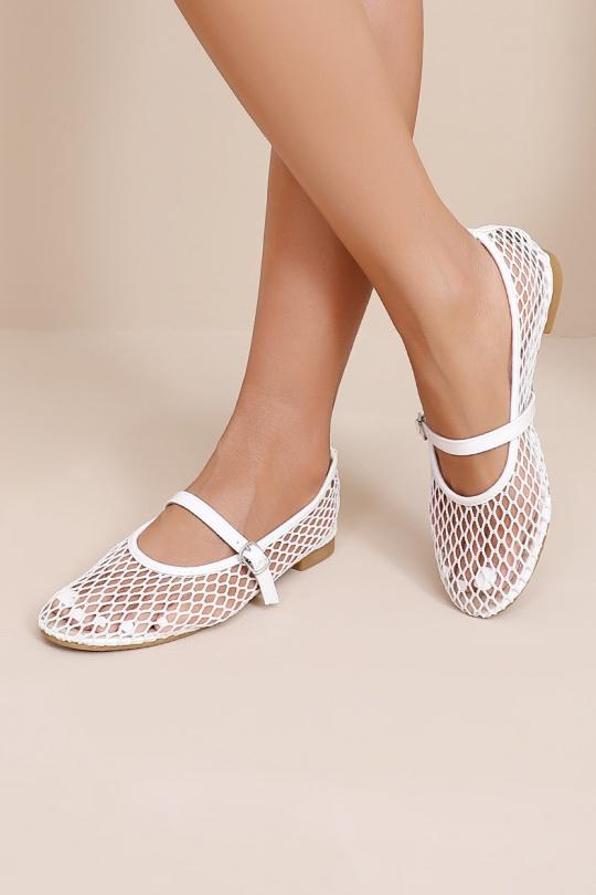 Ballerines Chaussures Jaune clair WS Shoes (Joia) CQ-677 Efashion Paris