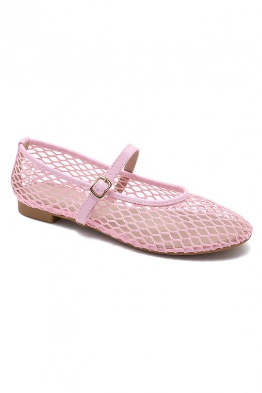 Ballerines Chaussures Jaune clair WS Shoes (Joia) CQ-677 Efashion Paris