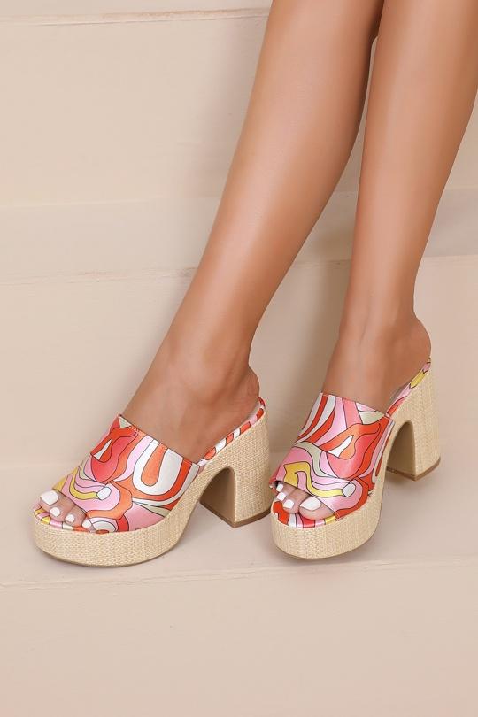 Sandales Chaussures Rose WS Shoes (Joia) H8-923 Efashion Paris