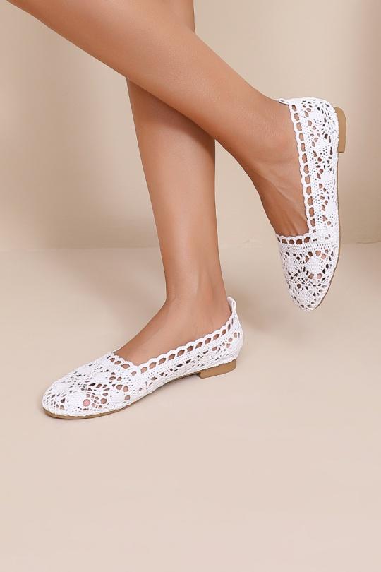 Ballerines Chaussures Noir WS Shoes (Joia) H8-1138X Efashion Paris