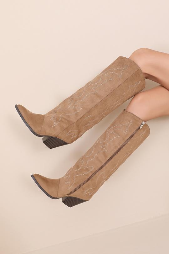 Bottes Chaussures Noir WS Shoes (Joia) WZ-131 Efashion Paris