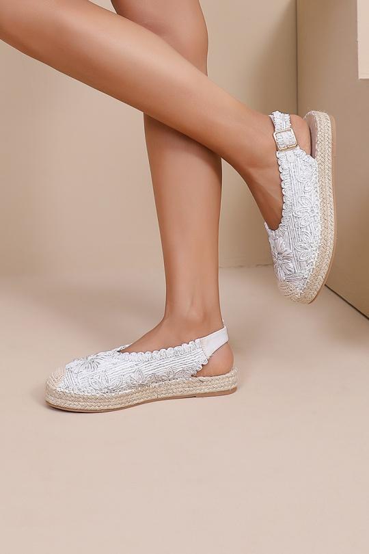 Espadrilles Chaussures Blanc WS Shoes (Joia) H8-1175A Efashion Paris
