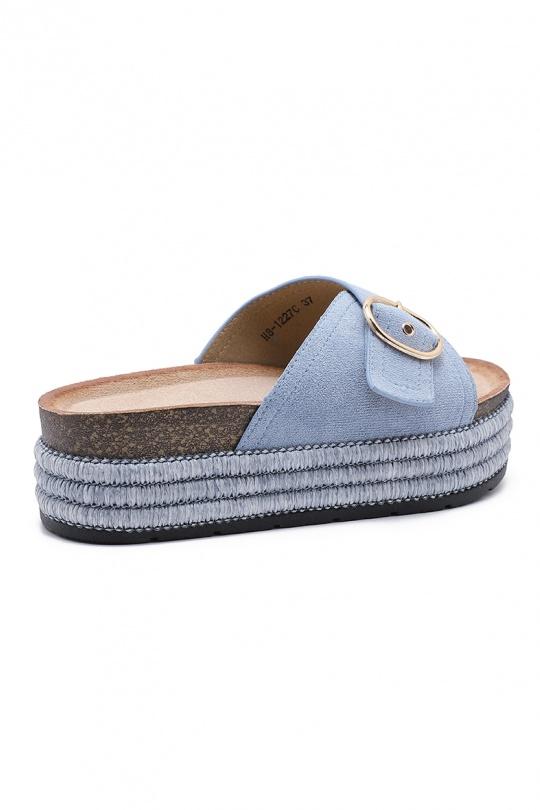 Compensées Chaussures Noir WS Shoes (Joia) H8-1227C Efashion Paris