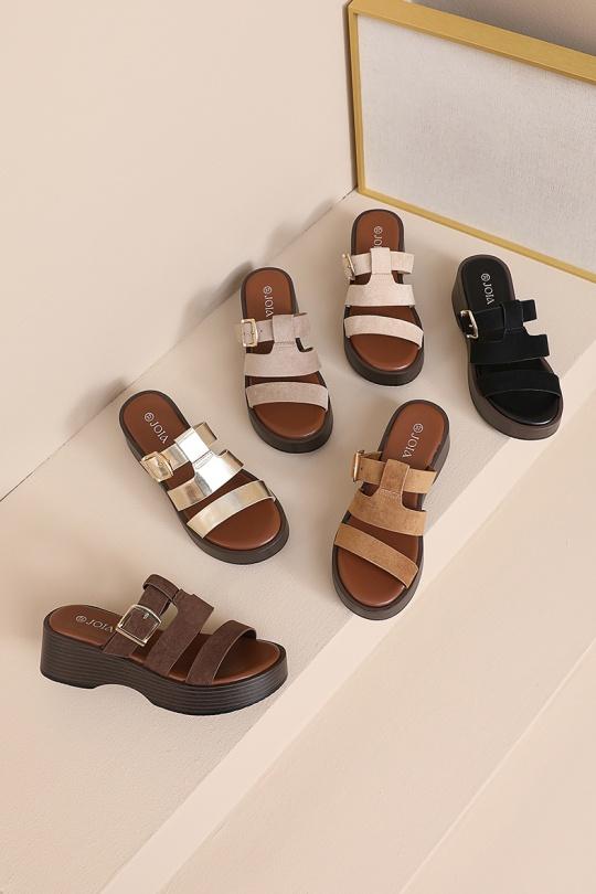 De cuña Zapatos Camel WS Shoes (Joia) H8-1106M Efashion Paris