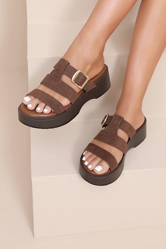 De cuña Zapatos Camel WS Shoes (Joia) H8-1106M Efashion Paris