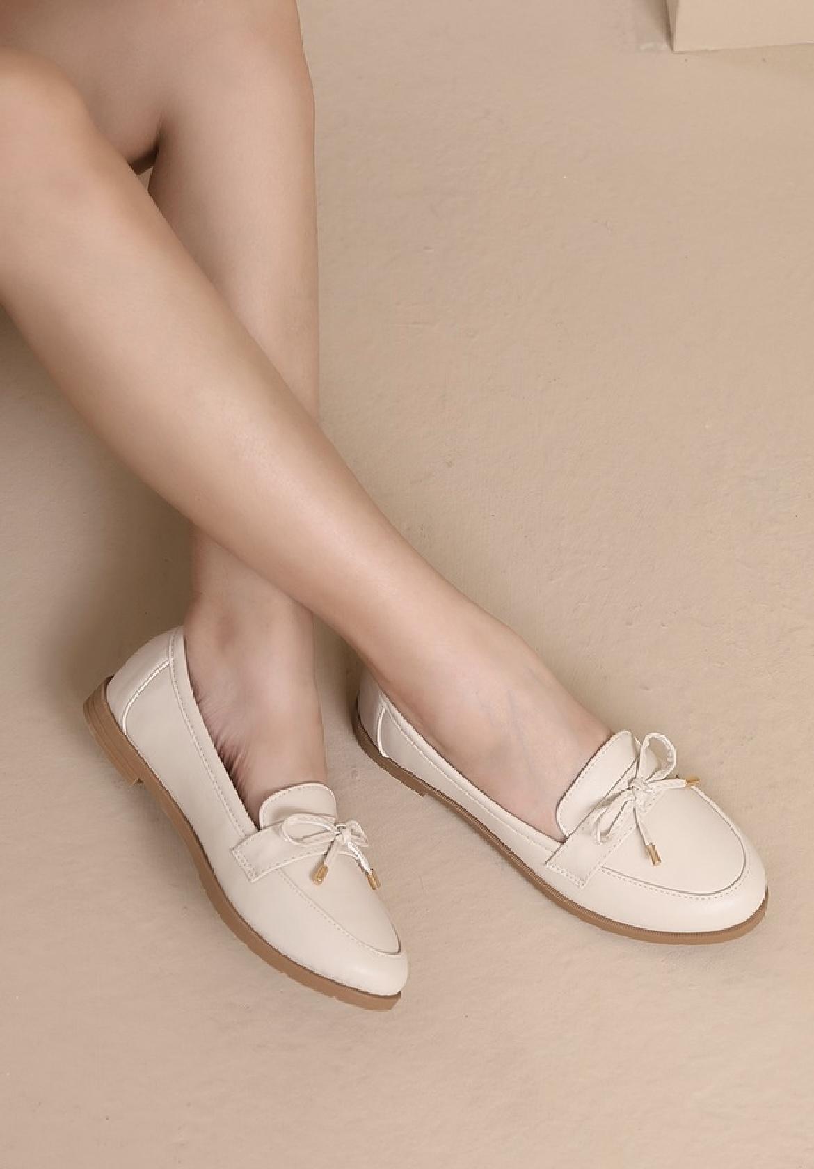 Mocasines Zapatos Beige WS Shoes H8-559 #c Efashion Paris