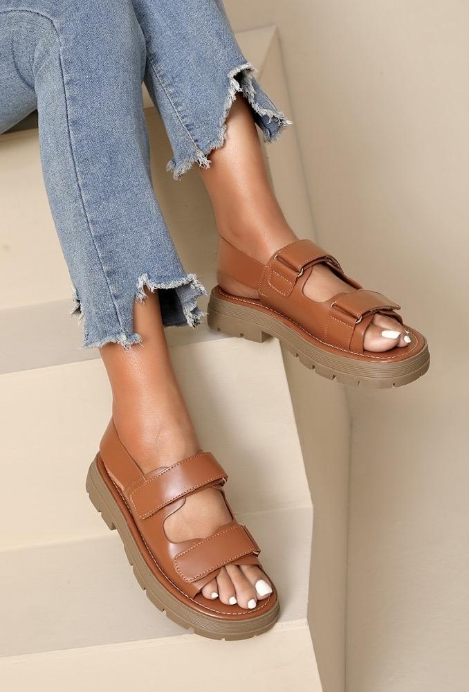 Sandales Chaussures Camel WS Shoes MO-27 #c Efashion Paris