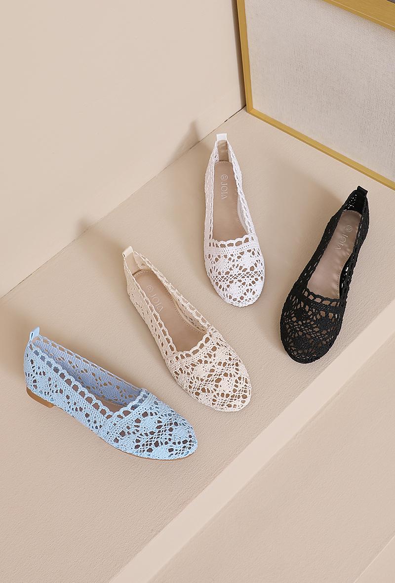 Ballerines Chaussures Noir WS Shoes (Joia) H8-1138X #c Efashion Paris