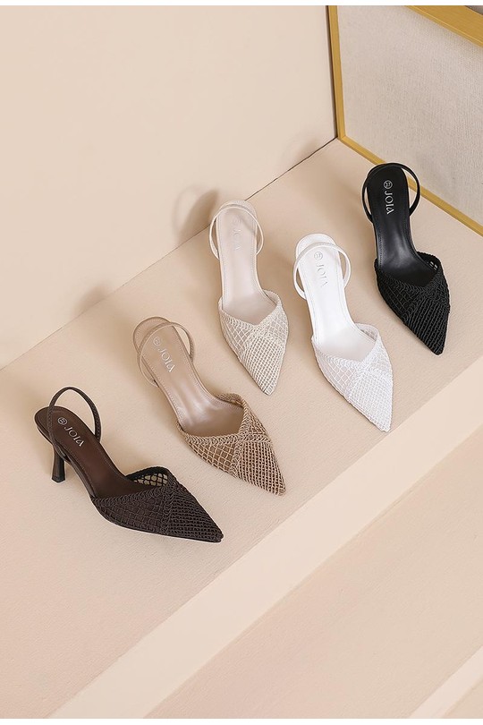 High heels Shoes Beige WS Shoes (Joia) H8-1122H #c Efashion Paris