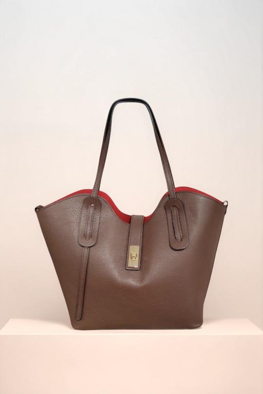 Handbags Bags Mocha Première Collection IT0481 Efashion Paris