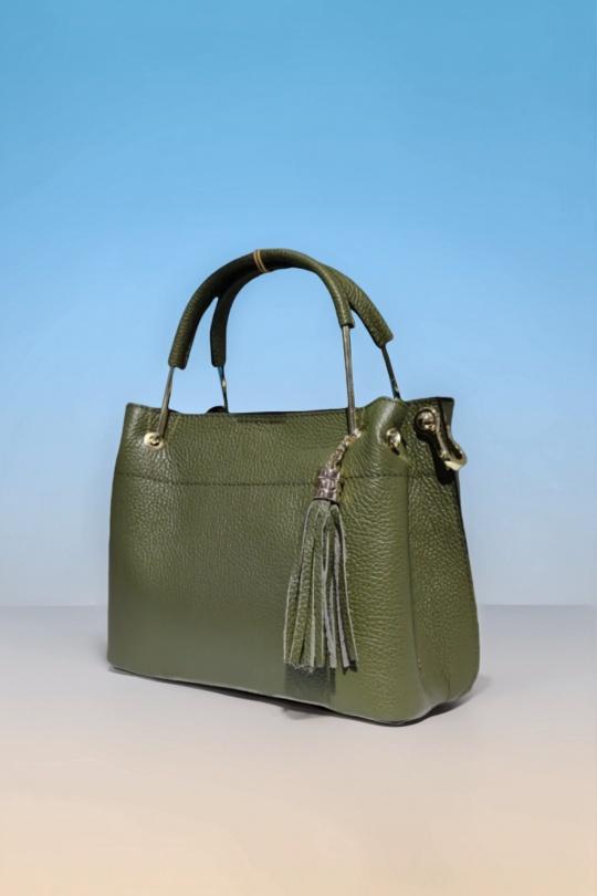 Handbags Bags Khaki Première Collection IT0228 Efashion Paris