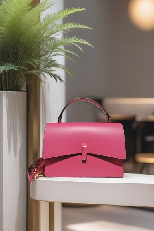 Sacs à main Maroquinerie Fuschia Première Collection IT0354 Efashion Paris