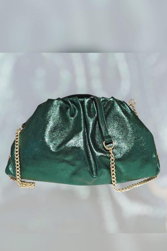 Sacs à bandoulière Maroquinerie Vert bouteille Première Collection IT0450A Efashion Paris